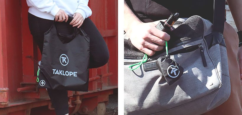 Taklope s'habille de nouveaux goodies ! 39 Sac de courses pliable - Taklope