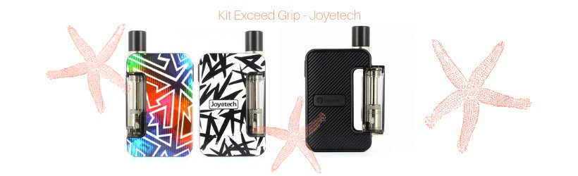 Le Guide du vapoteur en vacances - édition 2019 18 Kit Exceed Grip - Joyetech