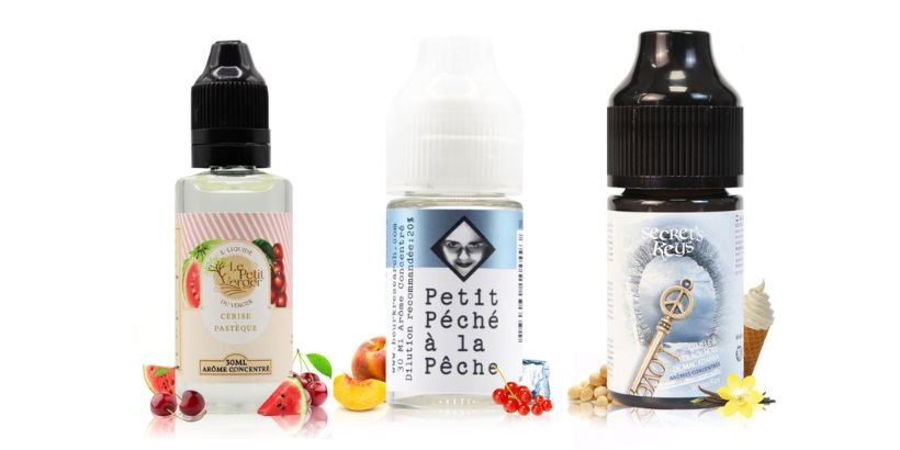 Les 6 Meilleurs e-liquides et arômes DIY de Septembre 2023 18 Meilleurs arômes concentrés - Septembre 2023