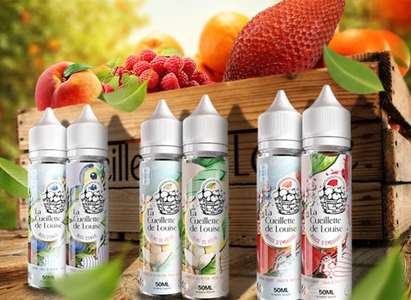 E.tasty : et 1 et 2 et 21 gammes d’E-liquides et Concentrés DIY 54 E-liquides La Cueillette de Louise E.Tasty