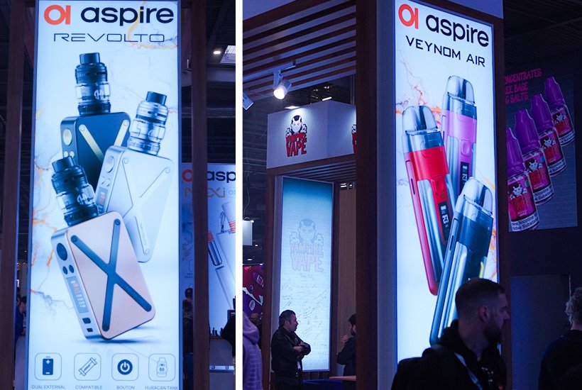 Vapexpo 2024 : résumé, promenade & nouveautés 87 resume salon vapexpo 2024 taklope aspire
