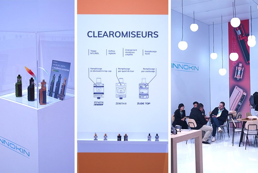 Vapexpo 2024 : résumé, promenade & nouveautés 68 resume salon vapexpo 2024 taklope innokin2