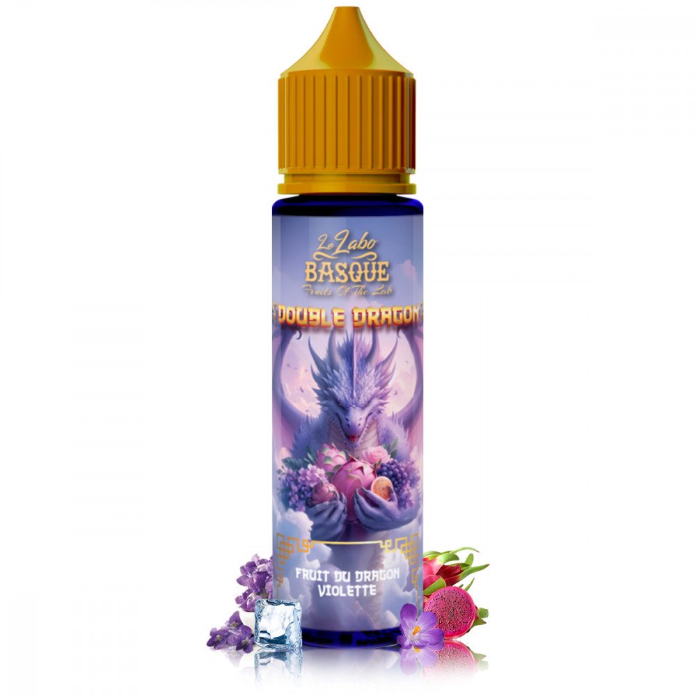 6 Découvertes e-liquides et arômes DIY d'Août 2024 14 E-liquide Fruit du Dragon Violette 50ml Double Dragon – Le Labo Basque