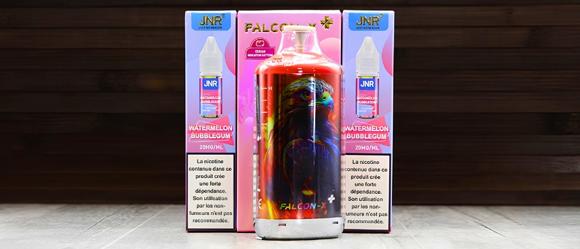 Notice du kit puff 28K Falcon X+ JNR 7 Kit puff et accessoires Falcon X+ 28K JNR