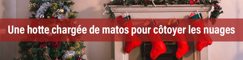8 idées cadeaux pour mettre des nuages au pied du sapin 24 Une hotte chargée de matos pour côtoyer les nuages