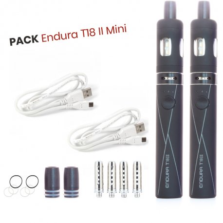 8 idées cadeaux pour mettre des nuages au pied du sapin 27 Pack Duo Endura T18 II Mini - Innokin