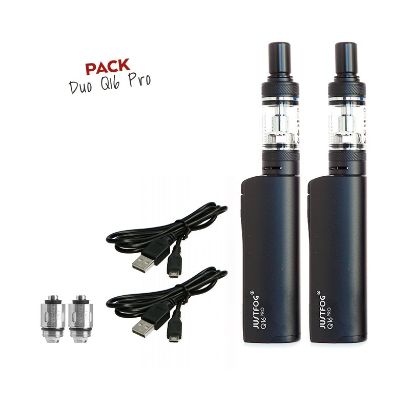 8 idées cadeaux pour mettre des nuages au pied du sapin 28 Pack Duo Q16 Pro - Justfog