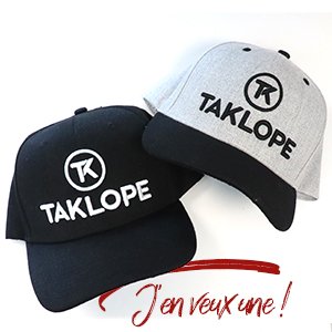 Taklope s'habille de nouveaux goodies ! 29 Casquette - Taklope