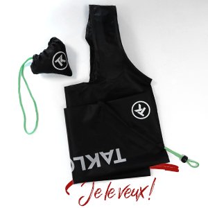 Taklope s'habille de nouveaux goodies ! 40 Sac de courses pliable - Taklope