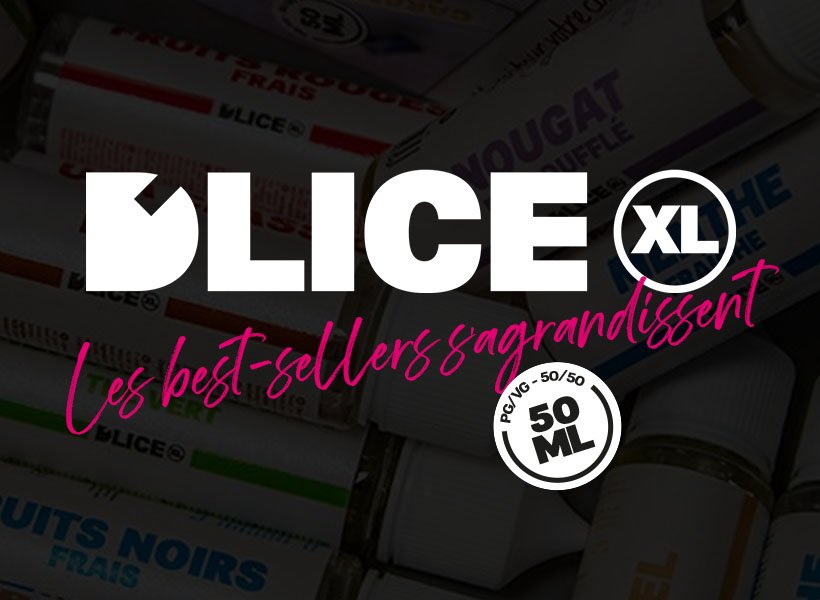Le plaisir de la Vape Française avec D’LICE 17 Les e-liquides D'LICE 50ml