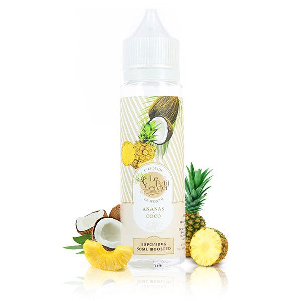 Savourea Le Petit Verger : 8 nouveaux e-liquides Fruités ! 13 AnanasCoco50ml SavoureaLePetitVerger