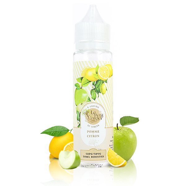 Savourea Le Petit Verger : 8 nouveaux e-liquides Fruités ! 20 PommeCitron50ml SavoureaLePetitVerger