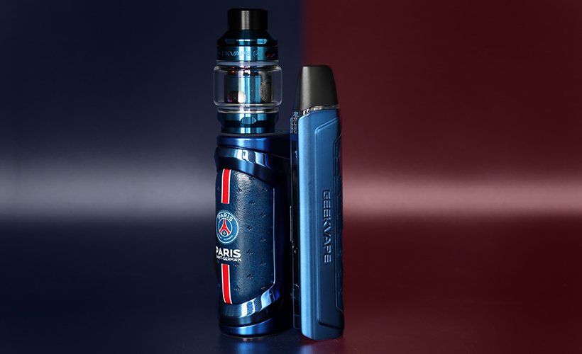 Geek Vape X PSG : ici c’est la Vape ! 11 Kits Geek Vape x PSG