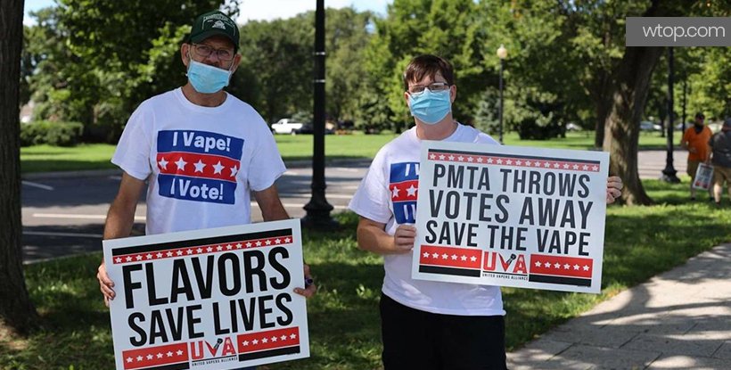 News USA - La vape américaine prête à s’effondrer 29 pmta protest