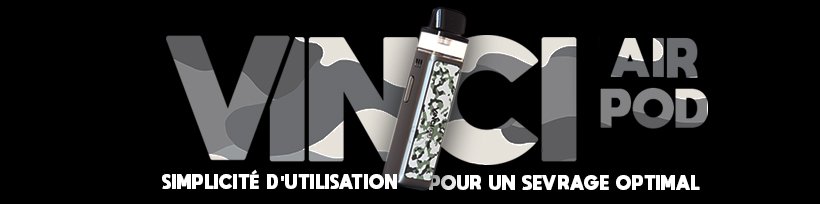 Allô Taklope : quel pod Vinci choisir ? 45 Pod Vinci AIR - Voopoo