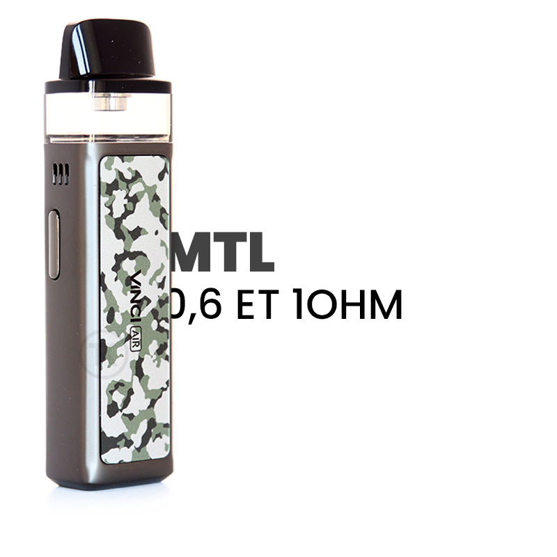 Allô Taklope : quel pod Vinci choisir ? 30 Vapeur VINCI AIR