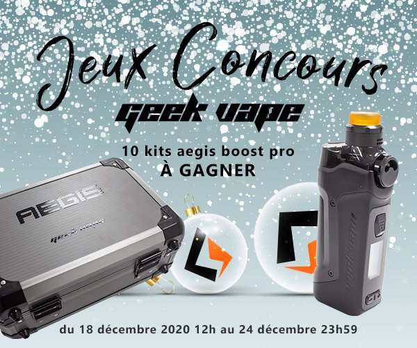 L'Aegis Boost Pro à découvrir (et à gagner !) 25 BP popin