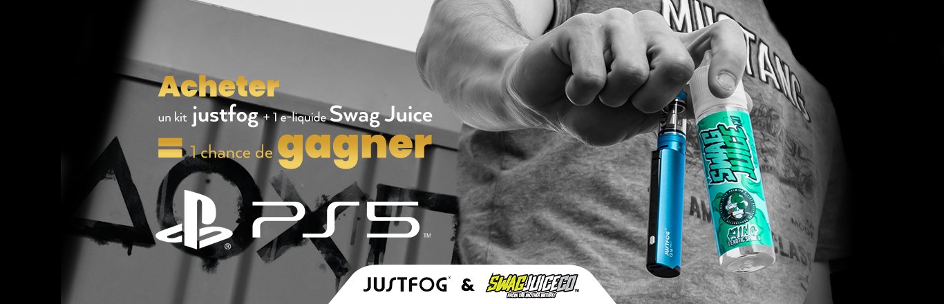 Cet été, vos nuages peuvent vous rapporter gros ! 17 Jeu-Concours Swag Juice JustFog