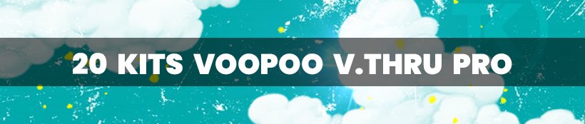 Concours Voopoo : les 40 lots ont été attribués ! 11 Kits Voopoo V.Thru Pro