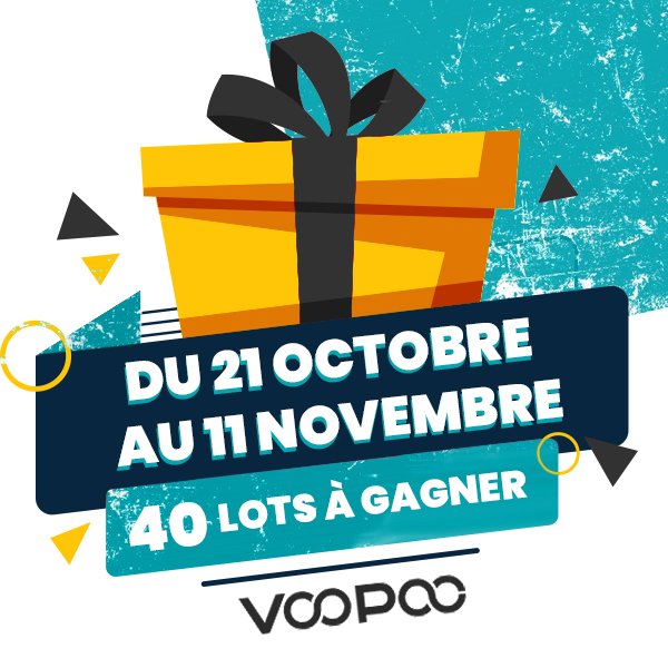 Le grand Concours Voopoo est lancé ! 14 concours voopoo datesb