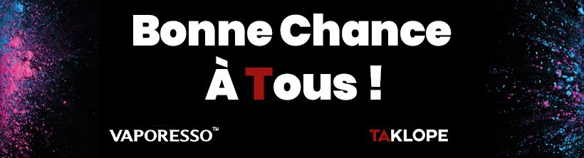 Le concours Vaporesso de Noël a commencé 33 concours vaporesso endban