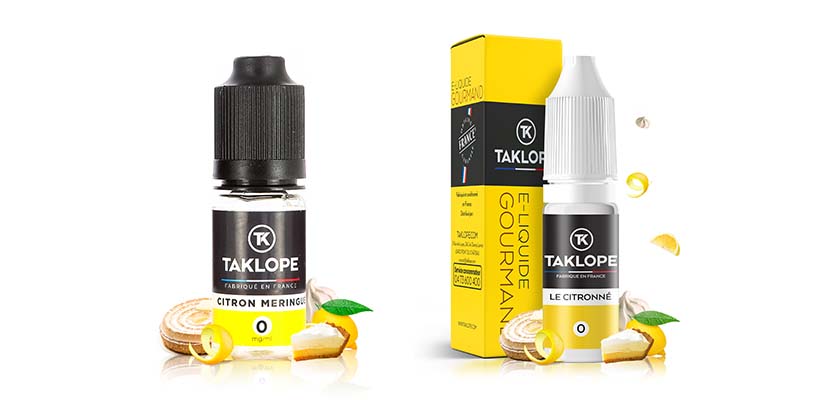 Trouvez votre nouvel E-liquide All-Day chez Taklope 39 E-liquide Le Citronné - Taklope