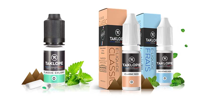 Trouvez votre nouvel E-liquide All-Day chez Taklope 29 E-liquide Classic Red / Menthes Mix - Taklope