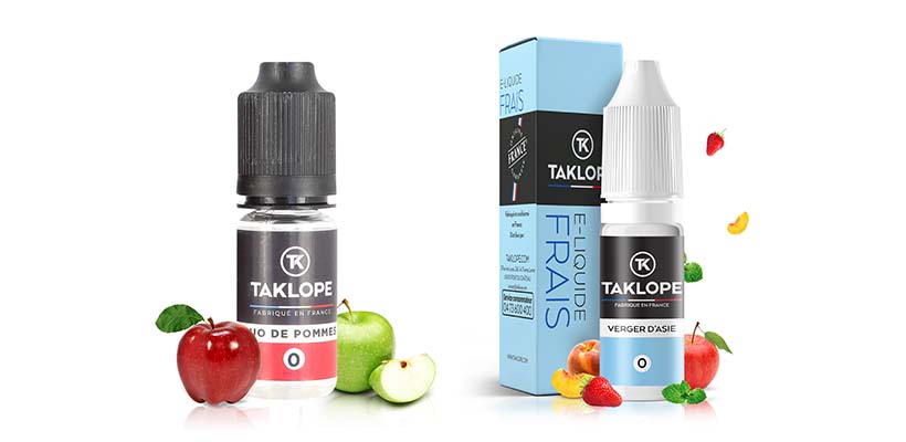 Trouvez votre nouvel E-liquide All-Day chez Taklope 35 E-liquide Verger d’Asie - Taklope