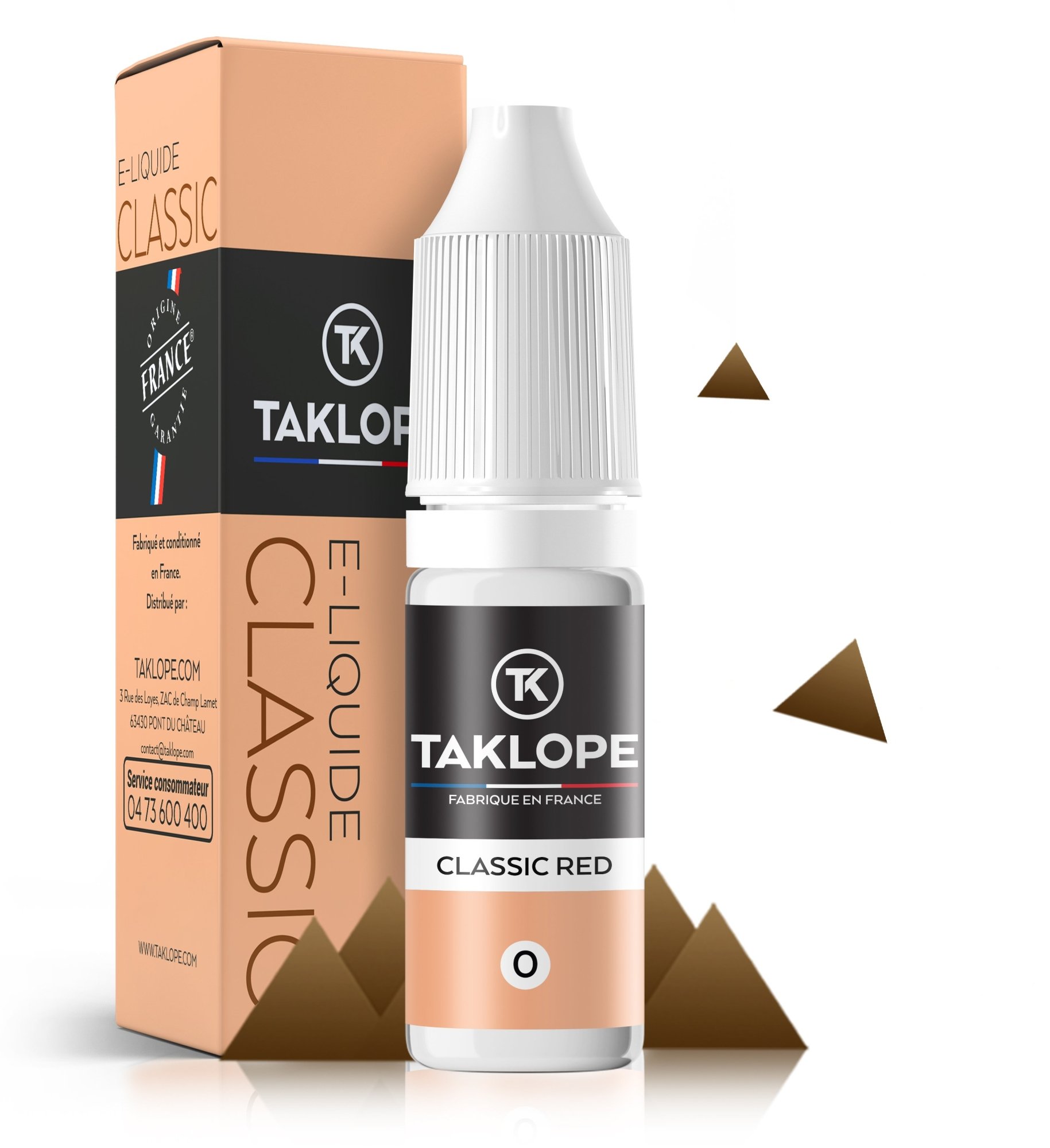 9 E-liquides pour les grands amateurs de Saveurs Classics 15 E-liquide Classic Red - Taklope