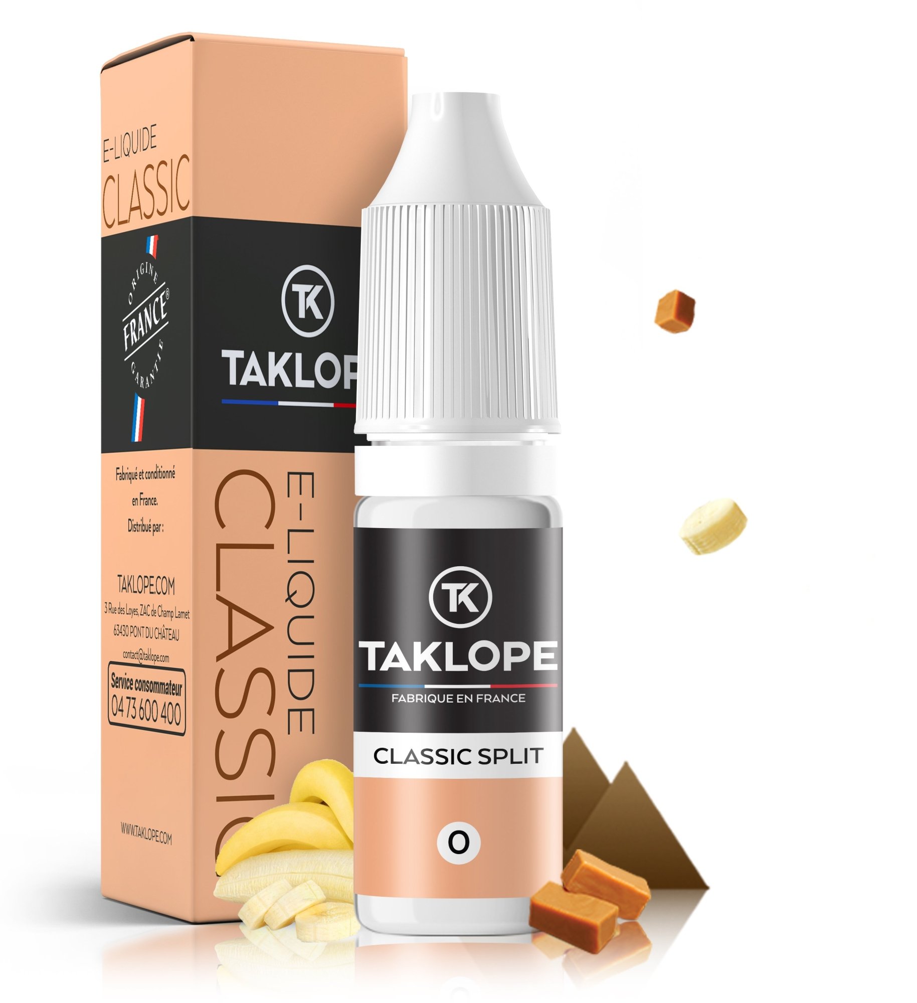 9 E-liquides pour les grands amateurs de Saveurs Classics 23 E-liquide Classic Split - Taklope