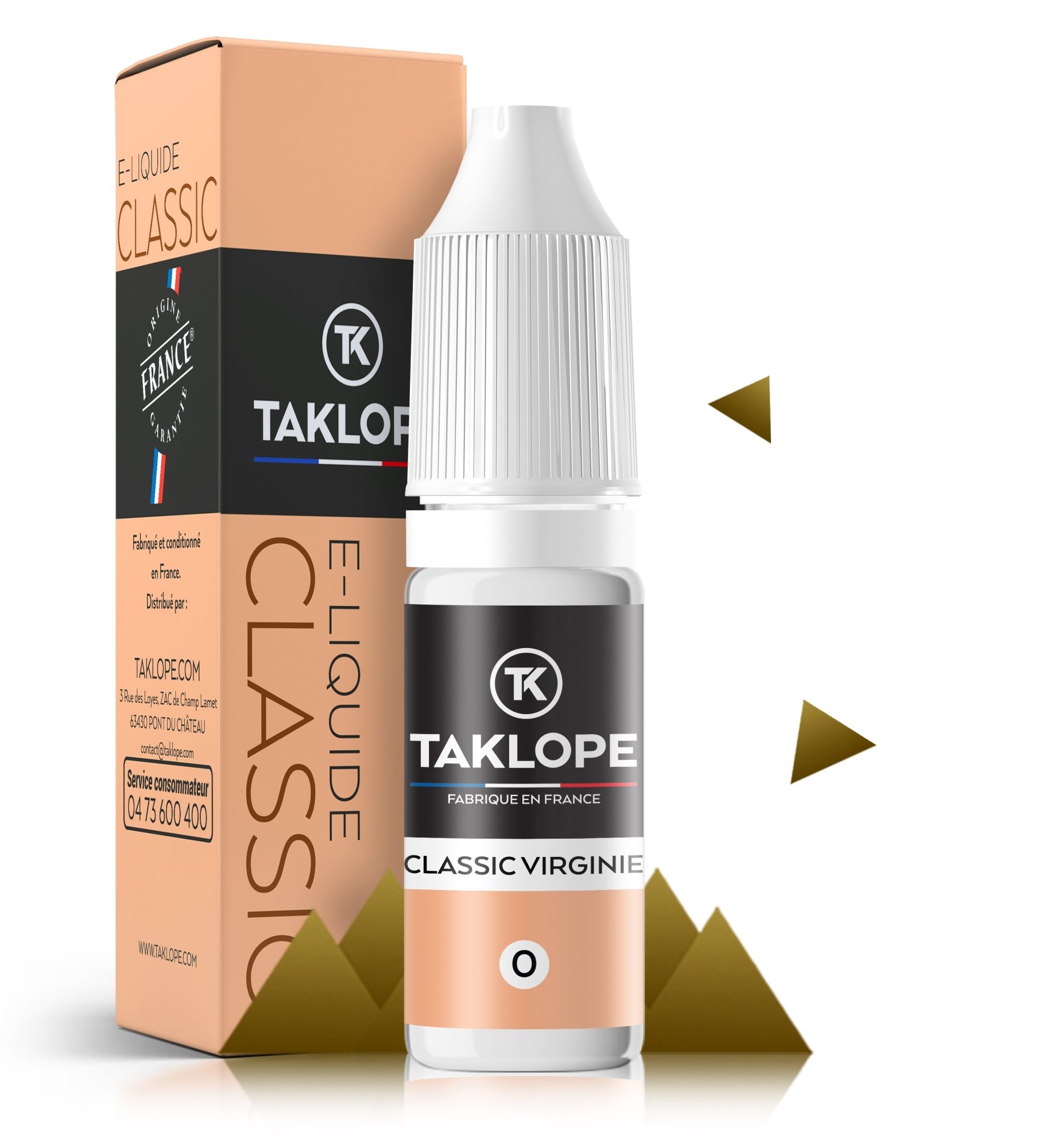 9 E-liquides pour les grands amateurs de Saveurs Classics 16 E-liquide Classic Virginie - Taklope