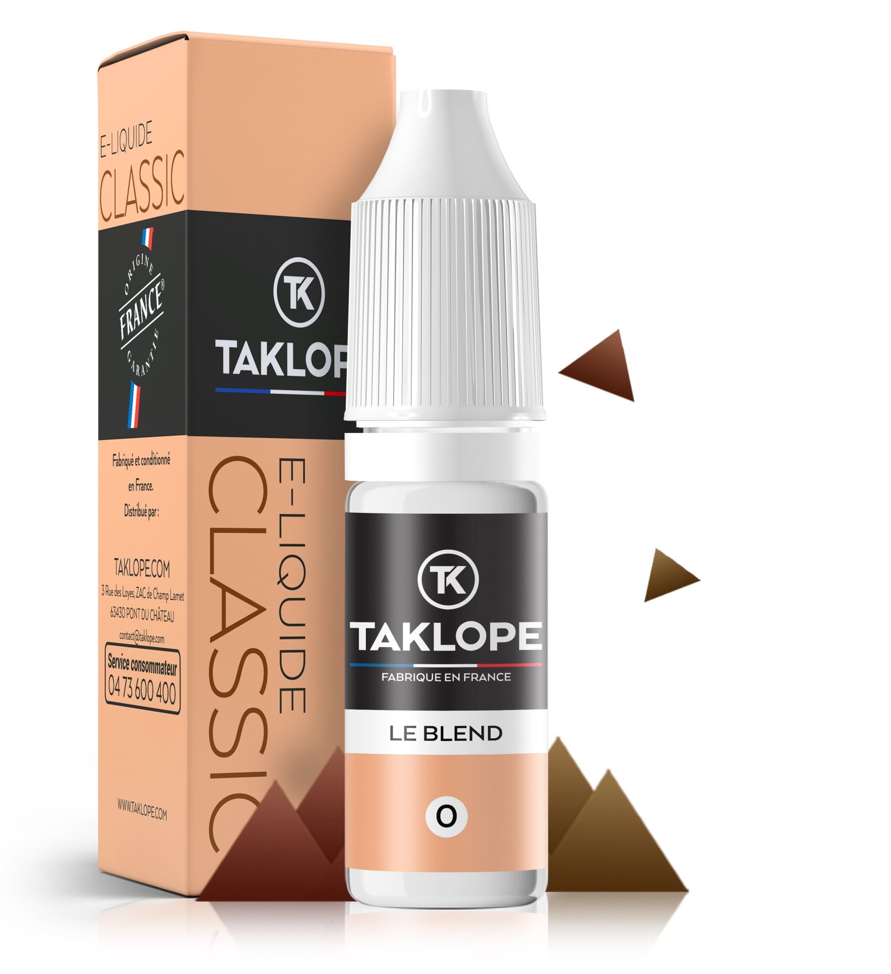 9 E-liquides pour les grands amateurs de Saveurs Classics 17 E-liquide Le Blend - Taklope
