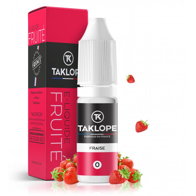8 E-liquides pour les adeptes de Saveurs Fruitées 14 E-liquide Fraise - Taklope