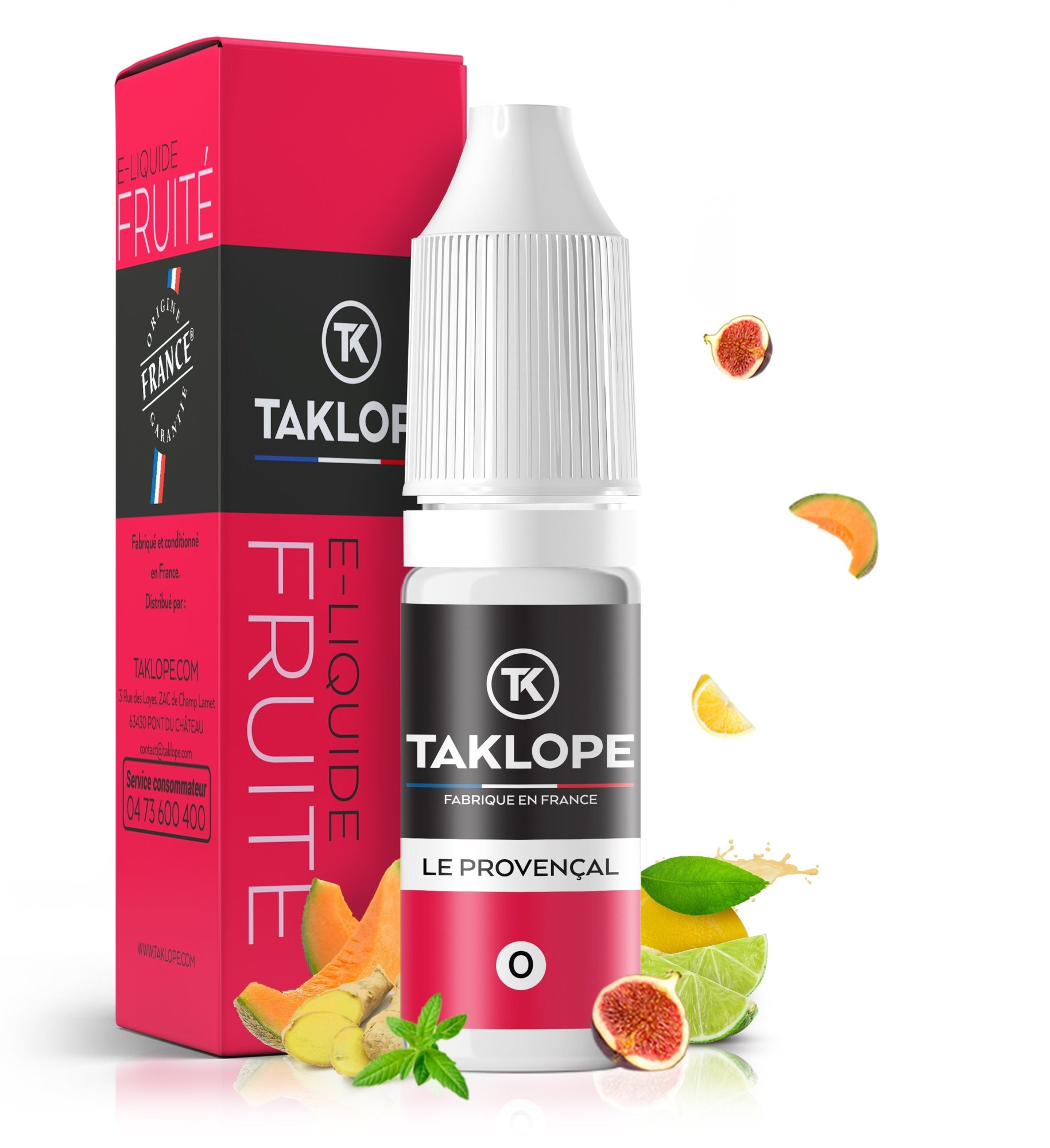 8 E-liquides pour les adeptes de Saveurs Fruitées 21 E-liquide Le Provençal - Taklope