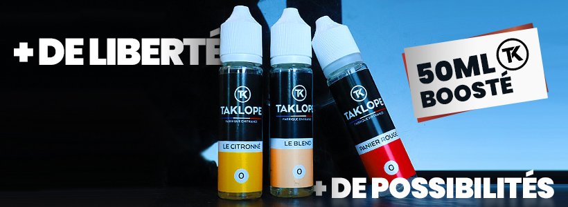 50ml boosté. Pack 60ml. Quel TK grand format choisir ? 20 50ml vs 60ml 50ml