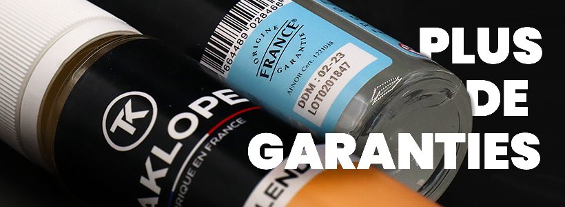 E-liquides Taklope : 35 nouvelles saveurs réinventées 30 Tous nos e-liquides et arômes certifiés Origine France Garantie