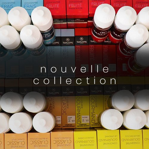 E-liquides Taklope : 35 nouvelles saveurs réinventées 23 Nouvelle collection e-liquide et DIY