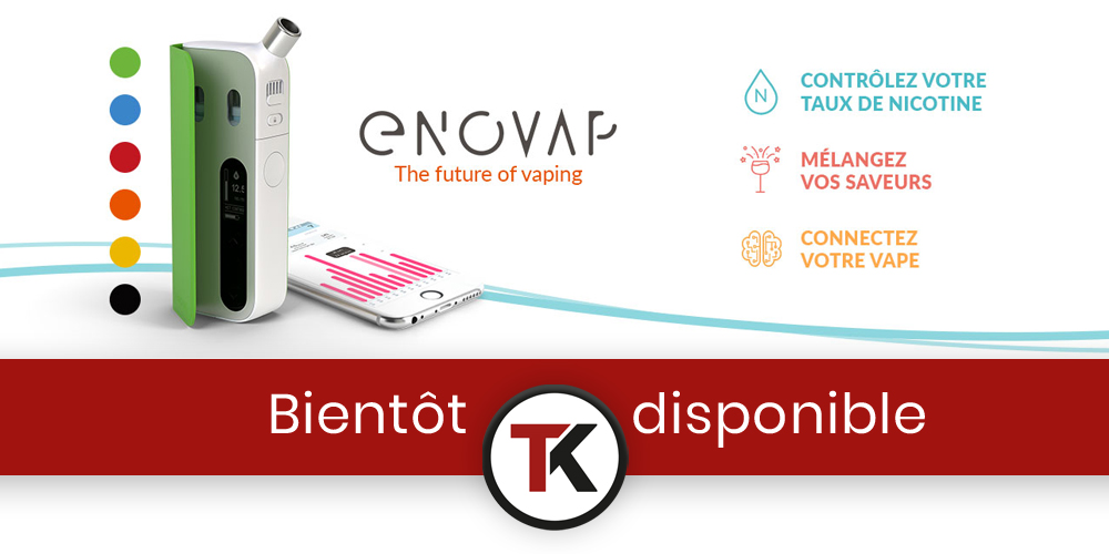 ENOVAP : Bande annonce de la e-cig du futur - Taklope blog