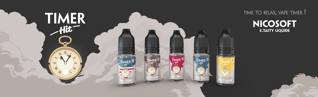 Nouveautés Vapexpo : 3 nouvelles gammes E.Tasty 17 timerhit