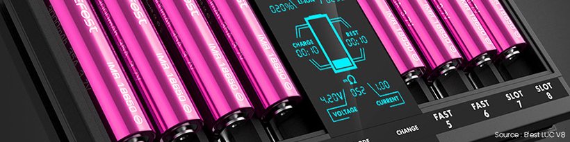 Accus : pourquoi faut-il préférer un chargeur ? 26 charge efestv8