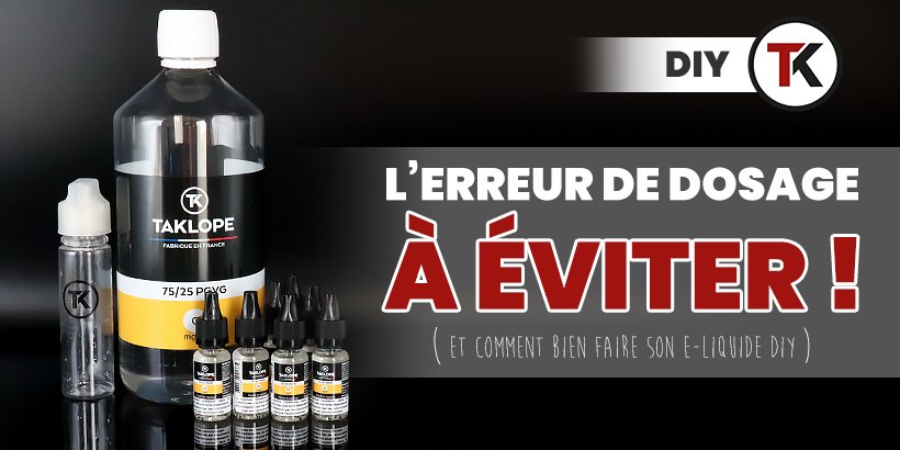 Tuto DIY : l'erreur de dosage à ne plus commettre