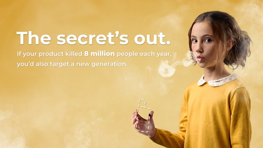 OMS : faites ce que je dis, mais pas ce que je fais 15 Campagne Journée Mondiale Sans Tabac 2020