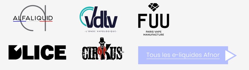 Afnor, OFG, Bio, tout sur les labels e-liquides 25 eliquides certifies afnorbanlink