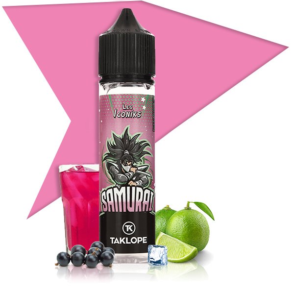 Les Iconiks : 8 nouvelles créatures aux saveurs cultes ! 22 E-liquide Samurai 50ml - Les Iconiks