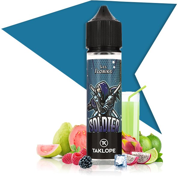 Les Iconiks : 8 nouvelles créatures aux saveurs cultes ! 23 E-liquide Soldier 50ml - Les Iconiks