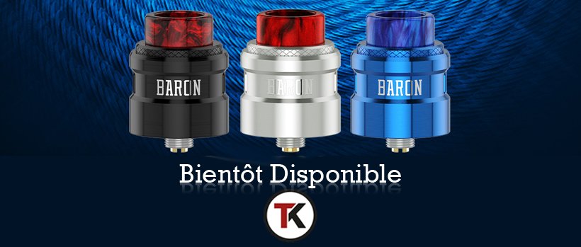 Guide de montage : Baron RDA - Geek Vape 33 ad baron