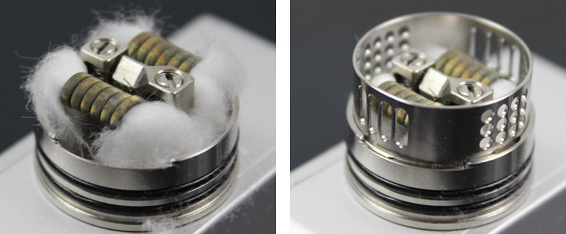 Guide de montage : Baron RDA - Geek Vape 29 wick2 baron