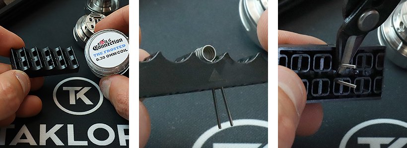 Montage du Fat Rabbit RTA par HellVape 27 montage fat rabbit coil