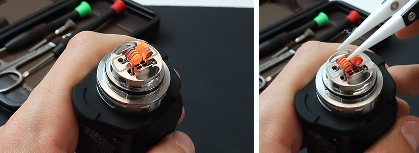 Montage du Fat Rabbit RTA par HellVape 29 montage fat rabbit rodage