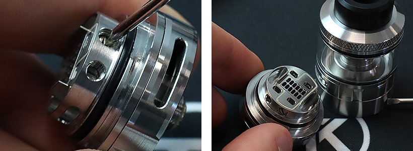 Montage du Fat Rabbit RTA par HellVape 26 montage fat rabbit screw
